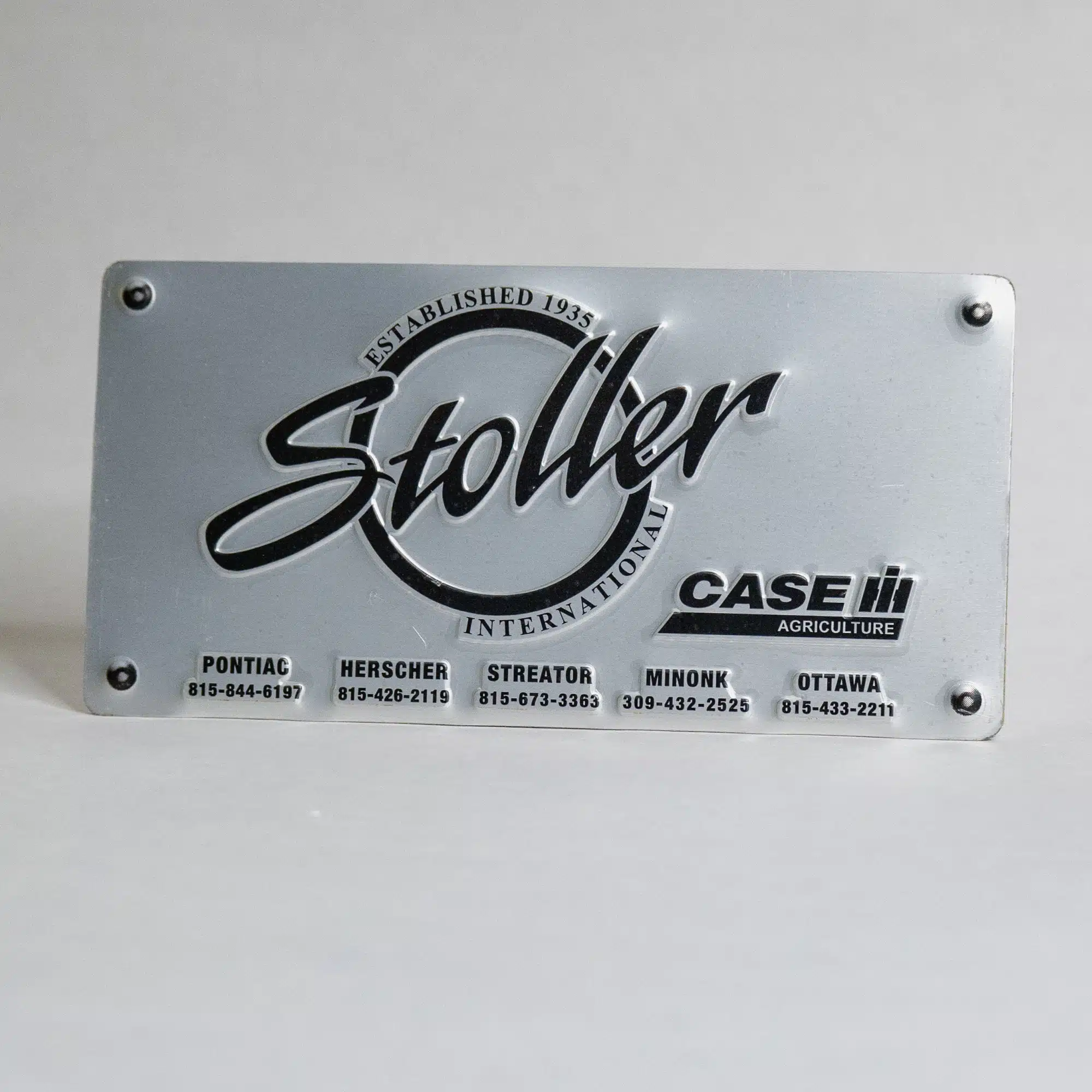 Emboss Nameplate